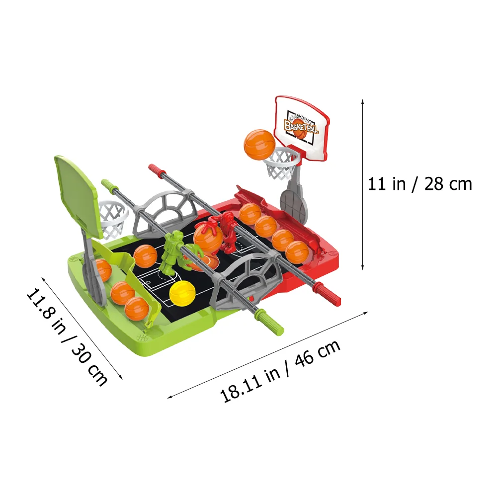 Machine de jeu de basket-ball pour enfants, planche de proximité, damier dos, jouet ABS, bureau