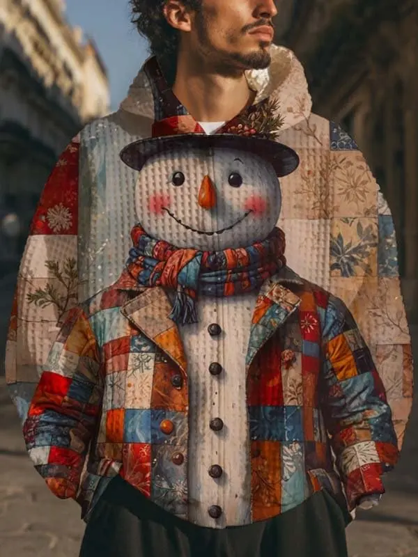 Creative Christmas Snowman Graphic Hoodies 3D Print Hooded Long Sleeve Sweatshirt Autumn/Winter Men Women Tracksuit Y2k Pullover