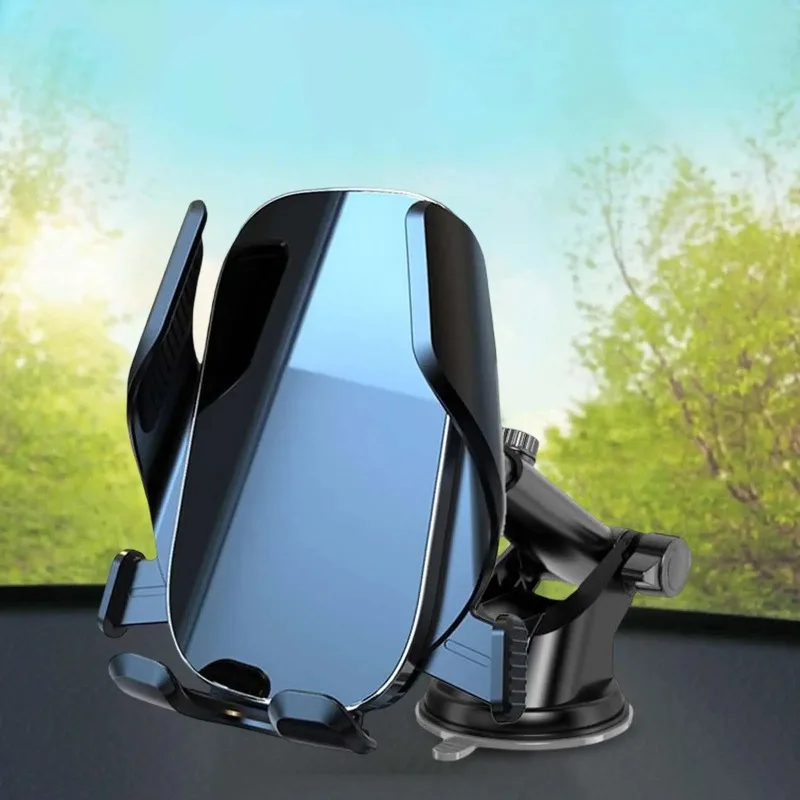 Suporte para celular para carro, suporte mecânico de bloqueio para navegação