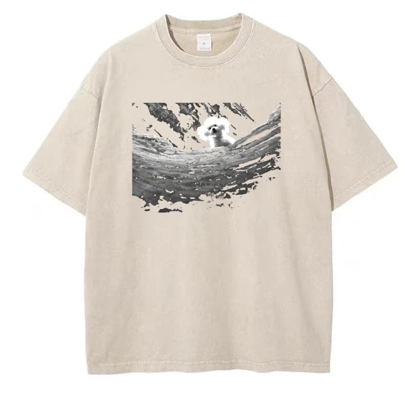 Silence of The Lambs Dog T-Shirt Men Women Funny Graphic T Shirt Casual Cotton Short Sleeve Round Neck Tshirt Streetwear
