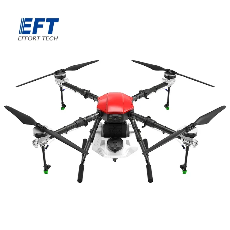 Nieuwe Ft E 416P 4 As 16l Borstel/Borstelloze Spuiten Cardanische Systeem Opvouwbare Quadcopter Landbouw Drone Met Hobbywing X9 Motor