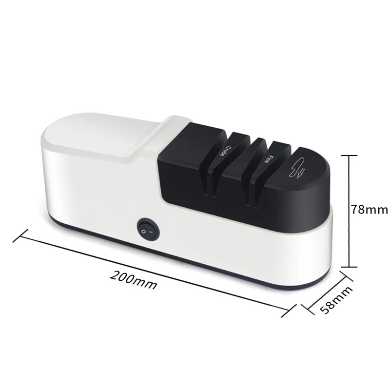 Electric Knife Sharpener USB Charging Automatic Knife Grinder Household Wireless Electric Fast Sharpener Kitchen Tools