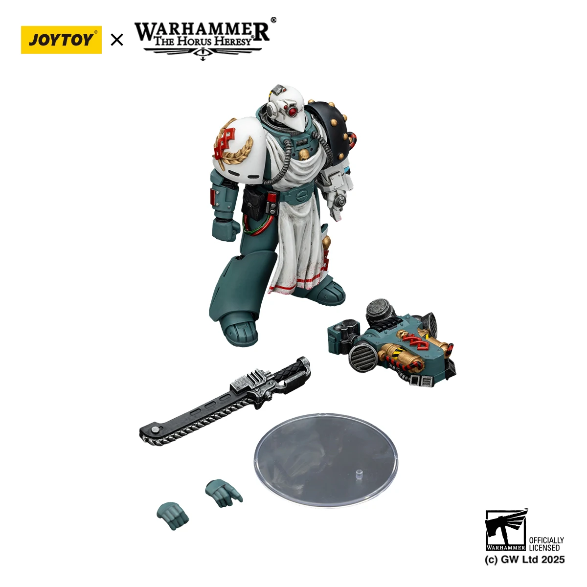 [الطلب المسبق]JOYTOY Warhammer 30K 1/18 شخصيات الحركة Legion Cataphractii Praetor&Legion Champion&Legion Apothecary 3 قطعة نموذج