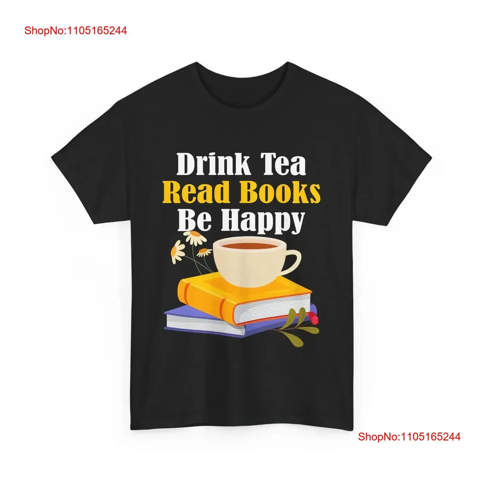 

Футболка с книгами «Пить чай» Read Be Happy Bookish, винтажная стираная модная уличная одежда с графическим рисунком, удобная повседневная слегка
