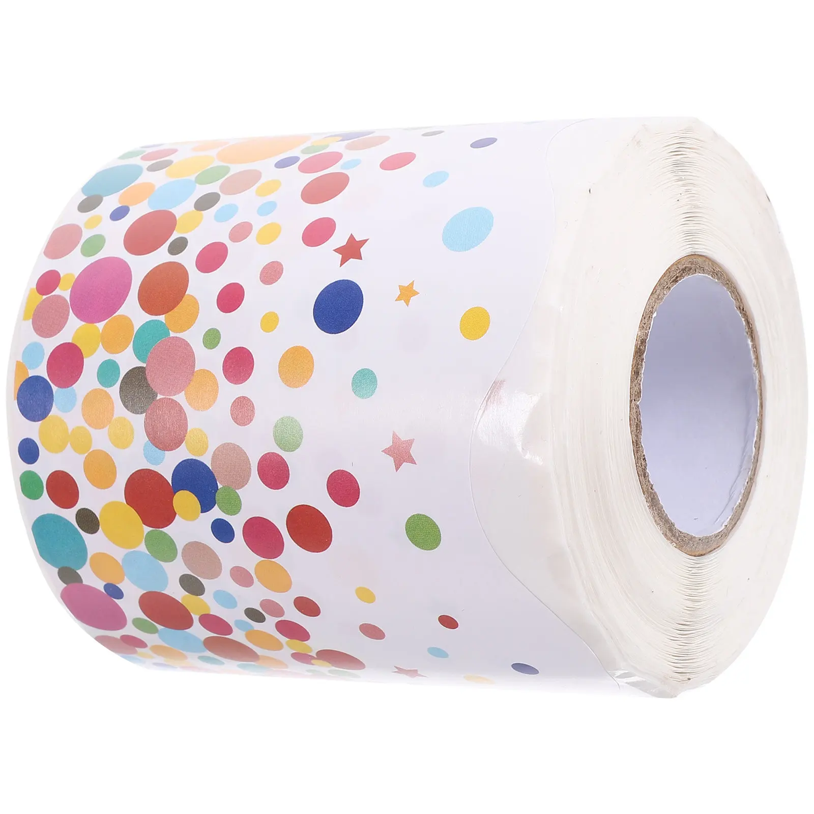 Self Adhesive Dots Pattern Border Trim Sticker for Bulletin Board Blackboard Whiteboard Door Window Classroom Office Decoration