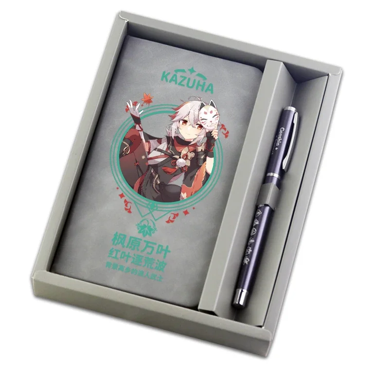 

Anime Genshin Impact Furina Kaedehara Kazuha Cosplay Stationery Notepad Student Notebook Ambitus Gift