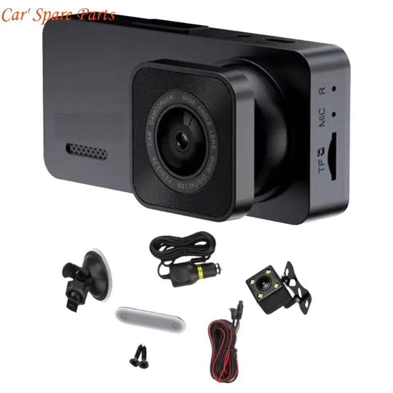 Y4UA 1080P Camera Dashcam Video Recorder Parking Monitoring Double / Triple Lens