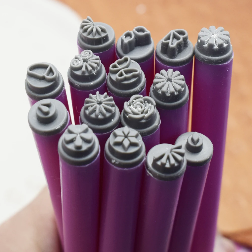 

MINI Flower & Butterfly Pottery Stamp Seal – Handmade Ceramic Clay Stamps for DIY Crafting & Decoration