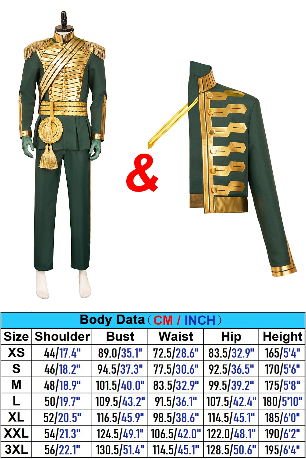 Fantasia Wicked 2 Prins Fiyero Cosplay Uniform Sjaal 2025 Film Disfraz Kostuum Mannen Fantasy Halloween Carnaval Party Kleding