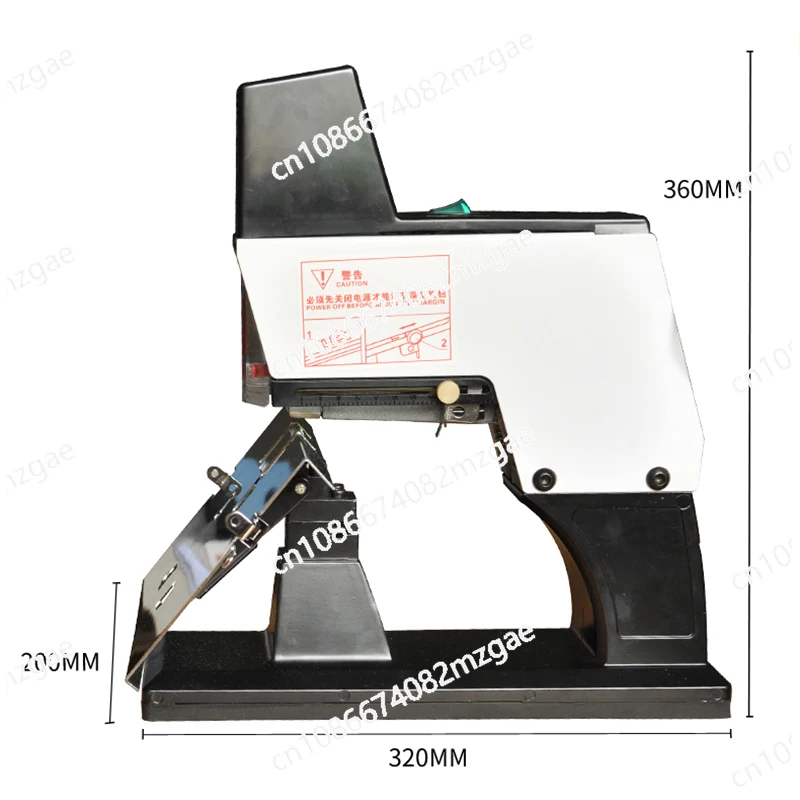 Multifunctional ST-1000T Large Riding Nail Stapler Automatic Heavy Duty Electric Stapler A3 Riding Nail Stapler