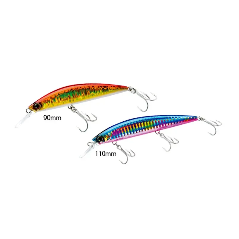 90mm 27g 110mm 37g Sinking Minnow Lure Diving Trolling Japanese Fishing Wobblers Artificial Bait Isca Pesca Minnow Bass lure