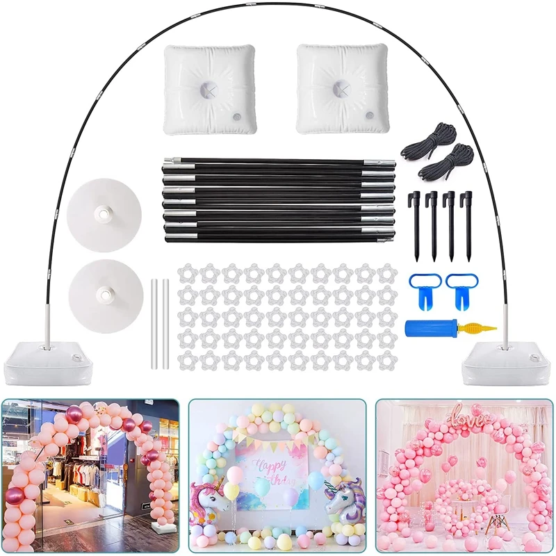 Balloon Stand Holder Balloon Arch Kit Half Arch Balloon Support For Birthday Holder Circle Ballon Round Arch Column Baby Shower