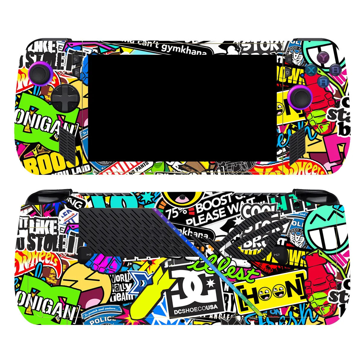 

Graffiti Design Skin Sticker Protector Decal Cover for Rog Ally X Console Controller Sticker Vinyl