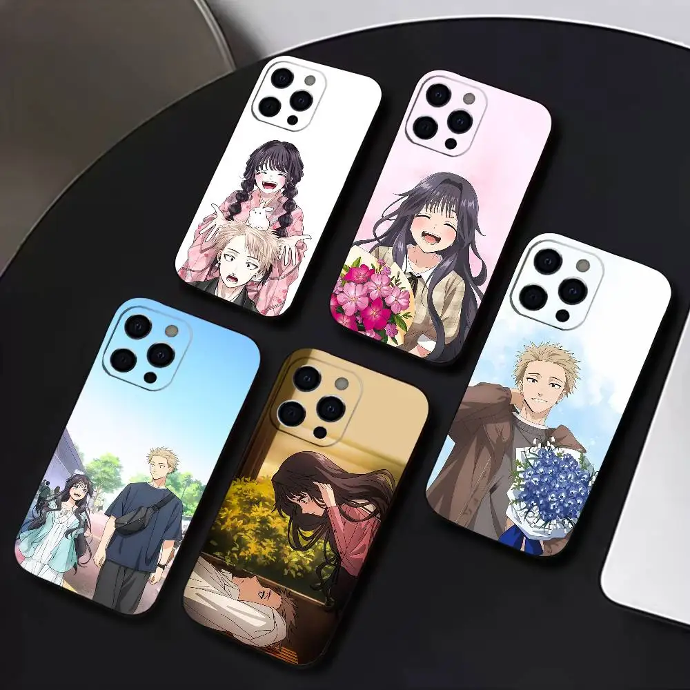 

Rintaro T-Tsumugi K-Kaoruko Waguri Phone Case For IPhone 17,16,15,14,13,12,11,Plus,Pro,Max,Plus,XS,soft case Black silicone