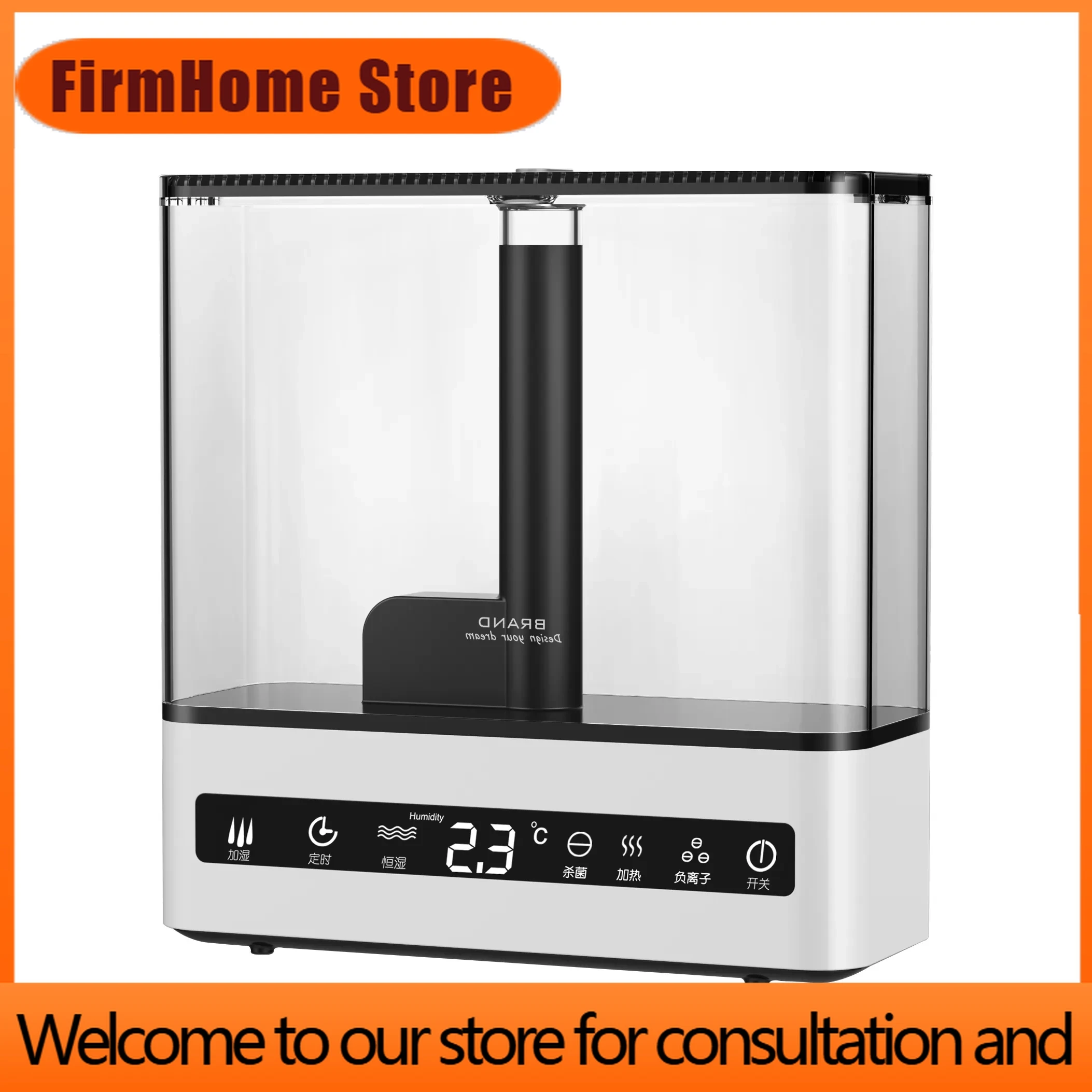 FirmHome Store5L Fog Humidifier Intelligent Fragrance Humidifier Can Be Used In Offices, Living Rooms, Gaming Rooms, And Dining