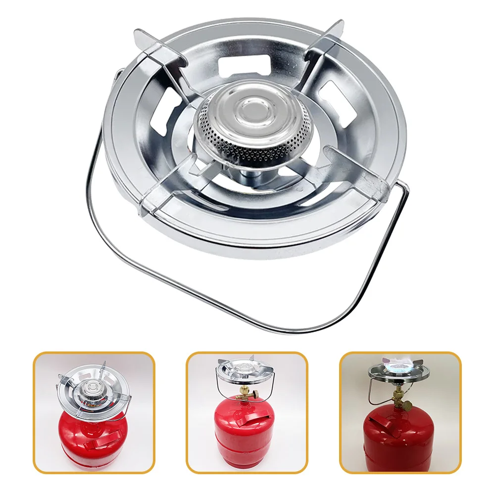 

Portable Outdoor Stove Durable Mini Camping Gas Burner for Backpacking Hiking Picnic Cooking Antiwind Tool Backpacking Stove
