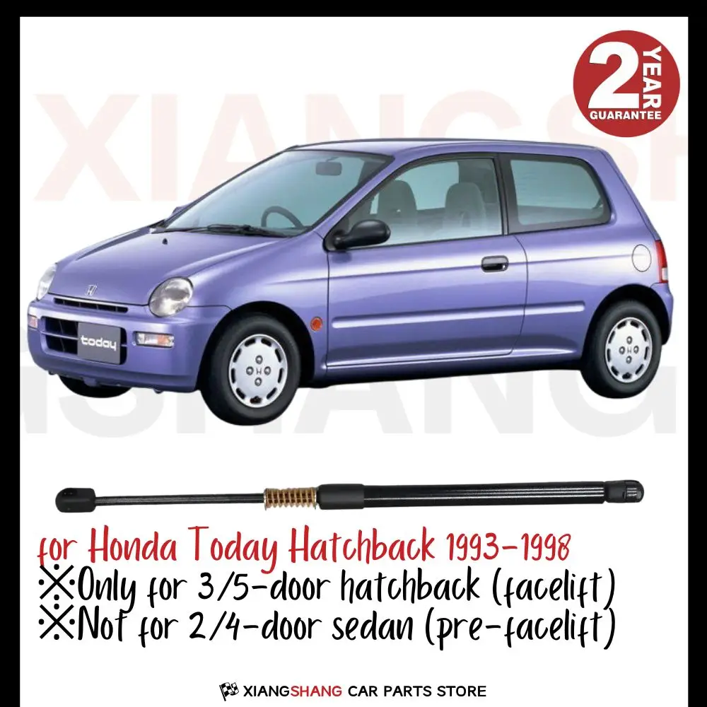 

1pcs Rear Tailgate Damper for Honda Today (JA4/JA5) Hatchback 1993-1998 Tailgate WITH SPRING Trunk Boot Gas Charged Gas Struts