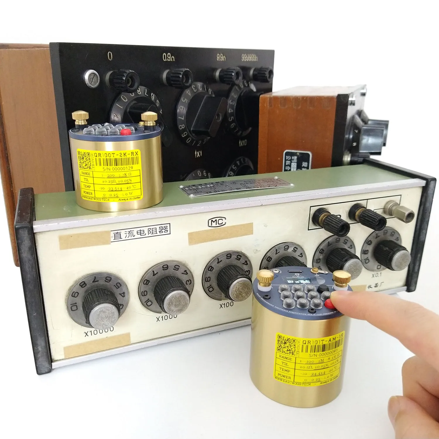 QR10 Programmable Resistor Box/programmable Resistor Card Resistor Board/serial Communication/RTD Simulation/high Precision