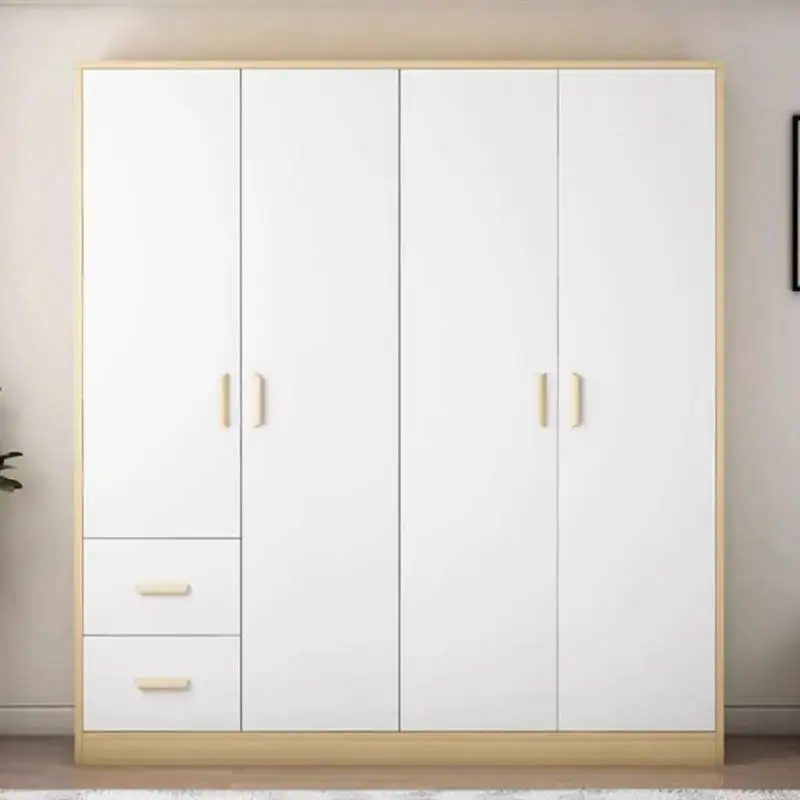 

New Drawers Stackable Wardrobe Space Saving Luxury Organization Wardrobe Wooden Modern Closet De Madera De Ropa Room Furniture