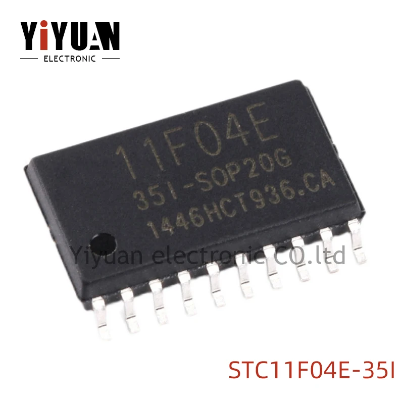 

10PCS NEW STC11F04E-35I-SOP20 SOP-20-300mil Single chip microcomputer (MCU/MPU/SOC)