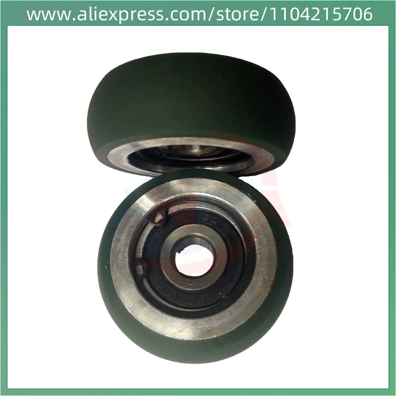 Komori Pressure Paper Wheel For Offset Printing Machine Parts Paper Pressing Wheel Outside Diameter 48mm