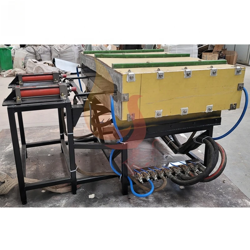 

Индукционная печь для плавки золота и меди 10 кг, 20 кг, 30 кг, 50 кг, машина для нагрева прутков и слитков, производственная линия