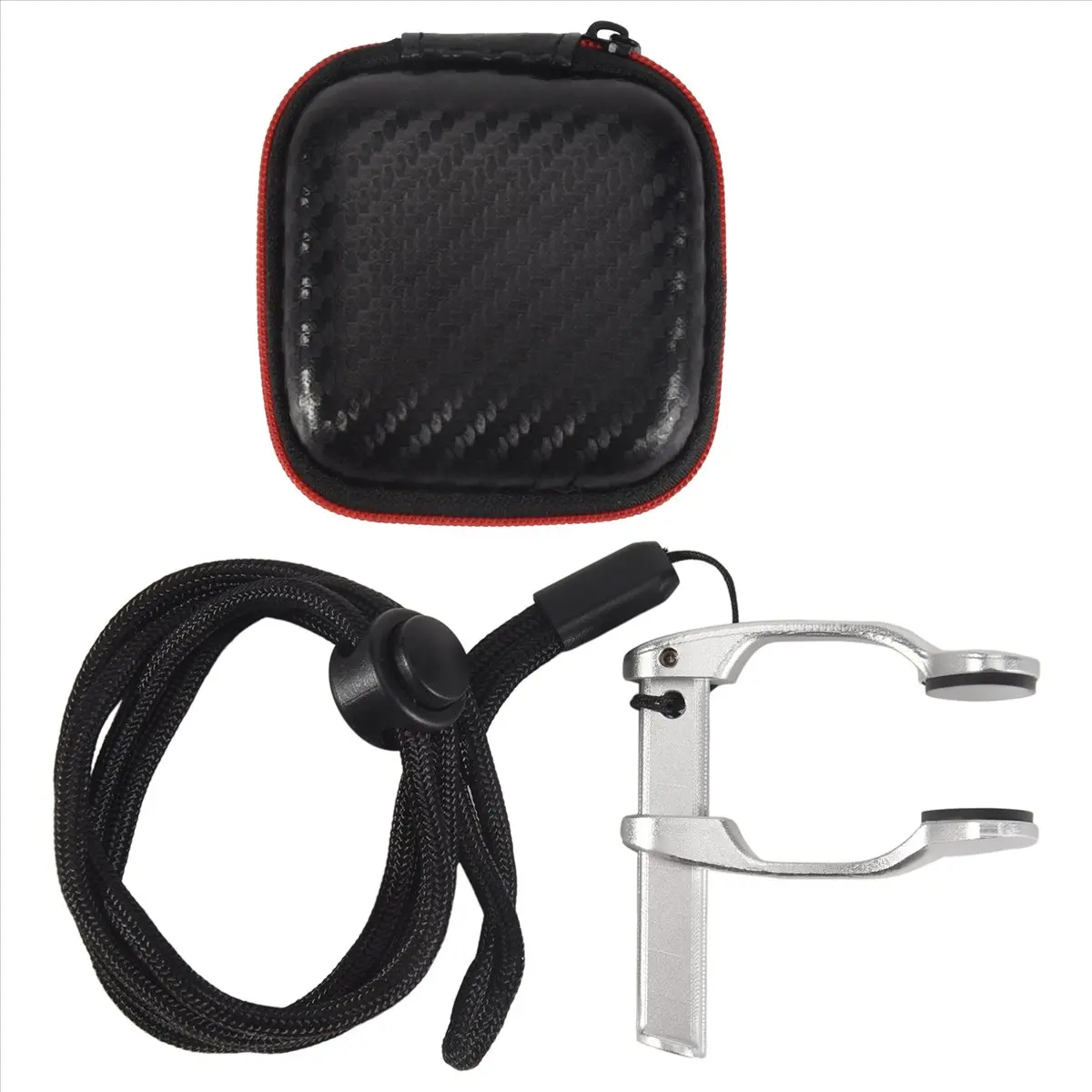 828 SALE Aviation Aluminum Free Diving Nose Clip Comfortable Diving Surfing Swim Nose Clips Non-Slip Silicone Pad At Both,Silver