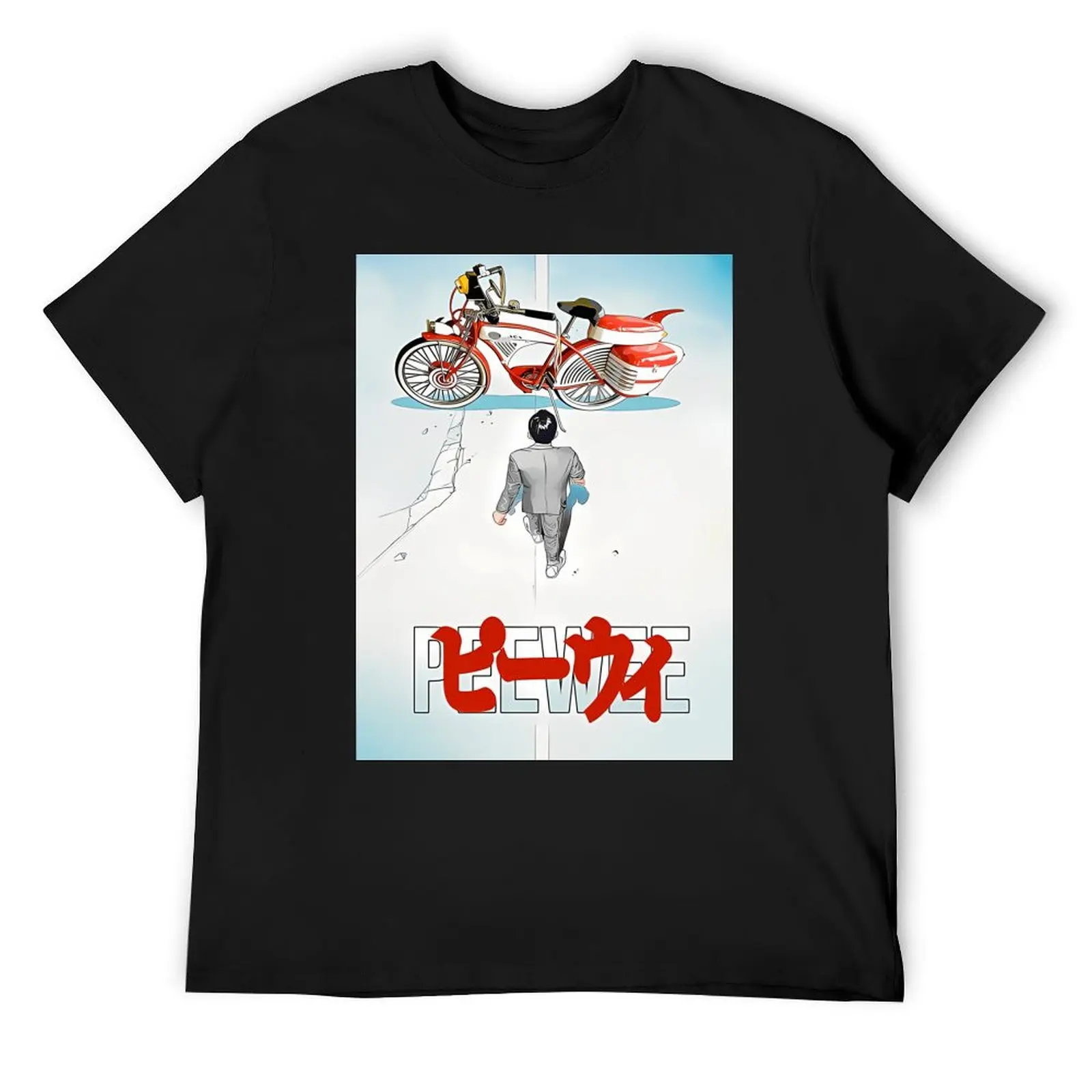 

Peewee Akira Style T-Shirt Blouse oversized t shirt plus size clothes mens workout shirts