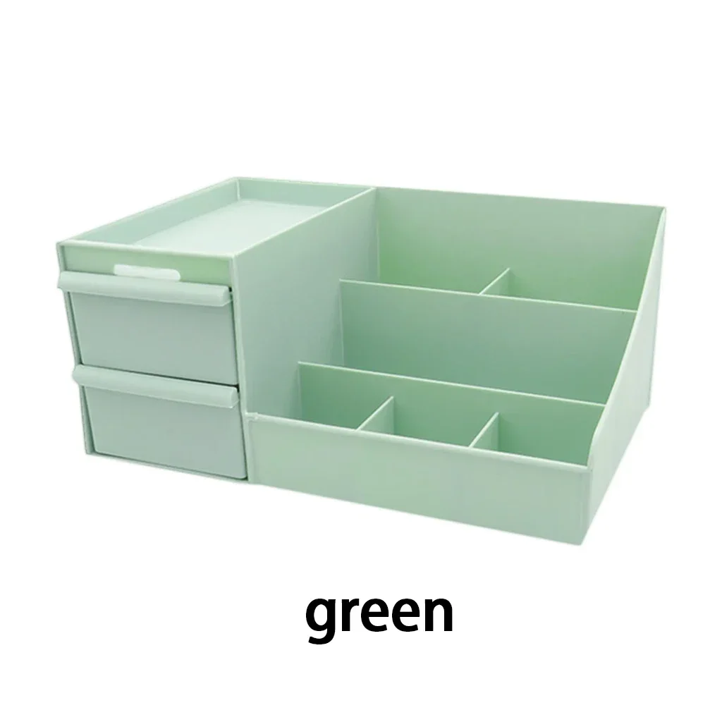 1pcLarge Capacity Cosmetic Storage Box Makeup Drawer Organizer Jewelry Nail Polish Makeup Container Desktop Sundries Storage Box