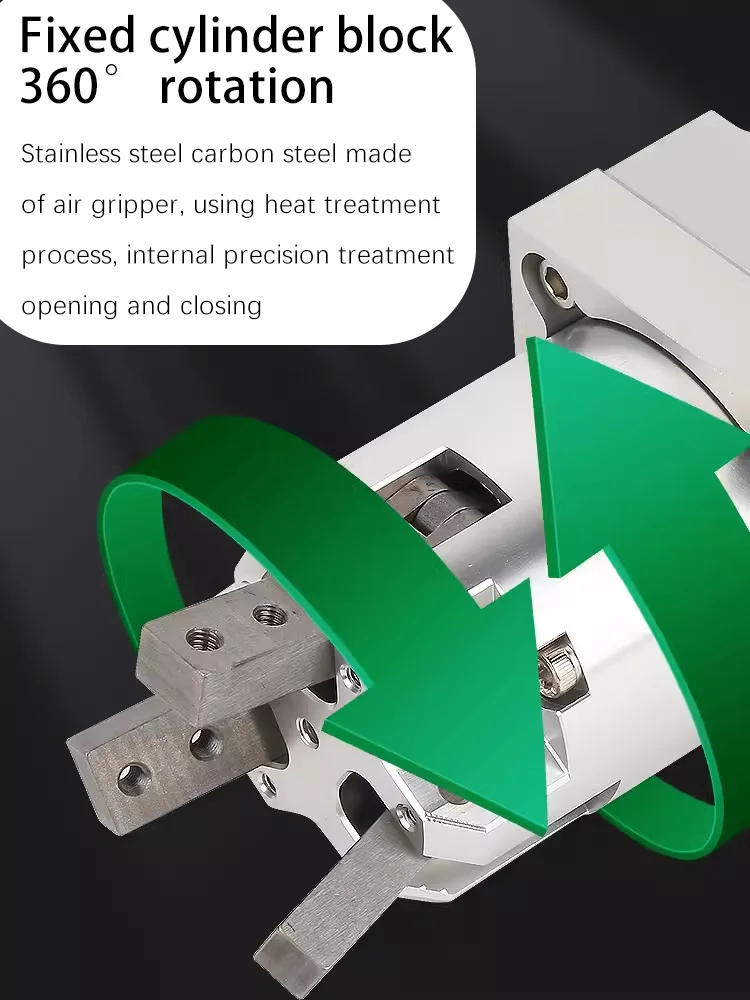 Imagem -02 - Cilindro Adequado para Aperto e Vedação da Tampa da Garrafa Equipado com 24 Cabeças de Garra Equipado com Rotação Infinita de 360 ° Pcmrs232d