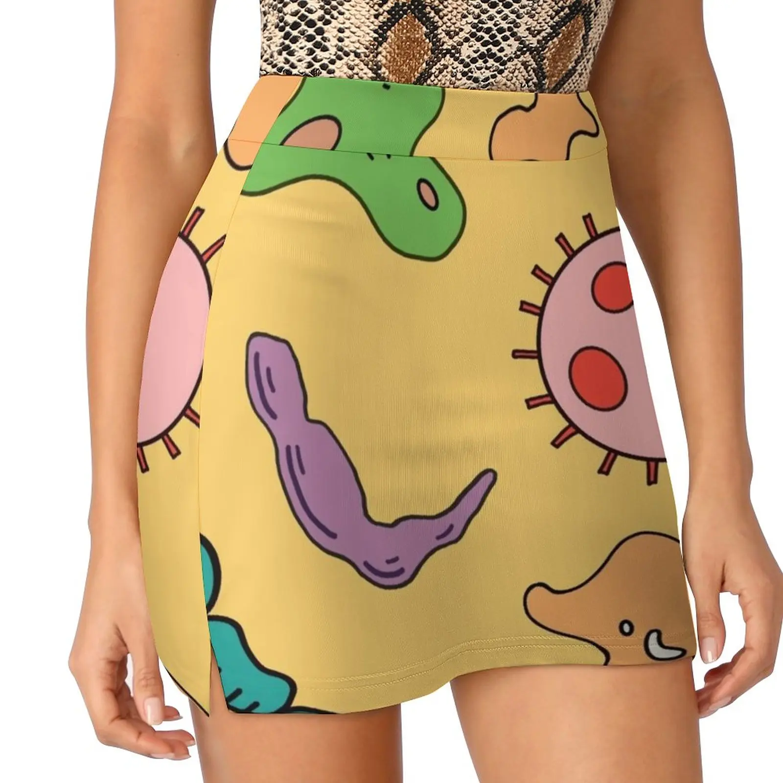 Miss Frizzle In A Pickle Magic School Bus Women's skirt Aesthetic skirts New Fashion Short Skirts Miss Frizzle Ms Frizzle