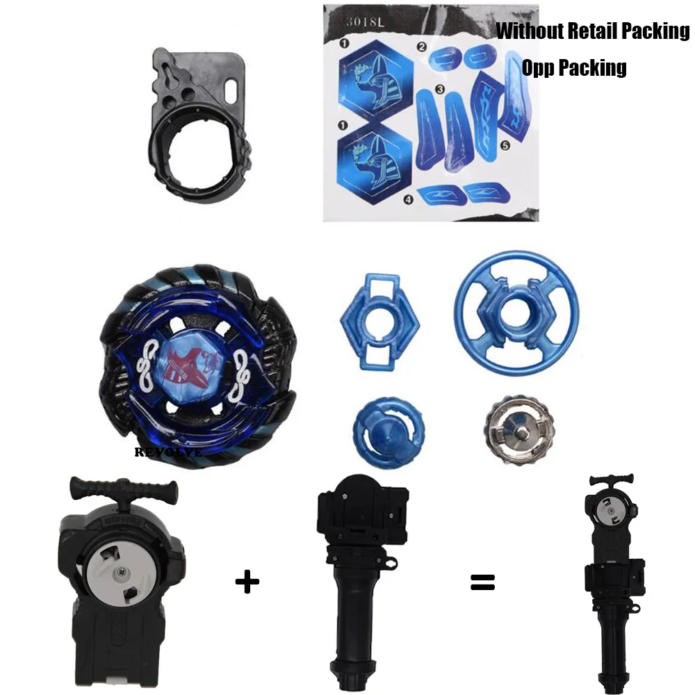 

B-X TOUPIE BURST BEYBLADE flash sagittarioToupie mercury anubius 85xf 4d system grip with launcher