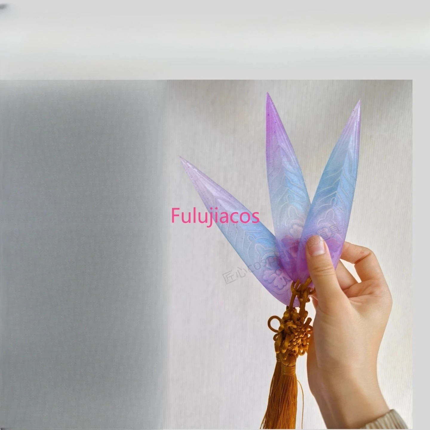 Fulujiacos Women's   Zoeyy Cosplay Costume Dart Boomerang Props Adult Girls Halloween Accessory Arms Set view 2