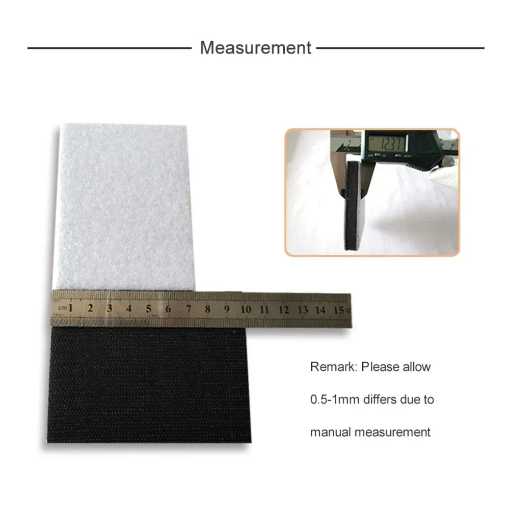 Cuscino di interfaccia rettangolare da 75 * 100 mm Cuscino in spugna morbida per proteggere il tampone abrasivo Migliorare il risultato di levigatura Accessorio per elettroutensili