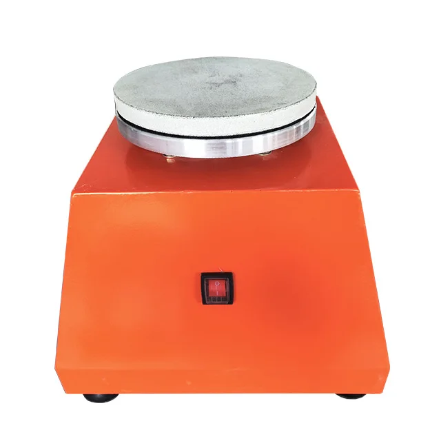 

New Easy to Operate Orange Ceramic Sander Pottery Bottom Grinder Electric Ceramic Polishing Machine
