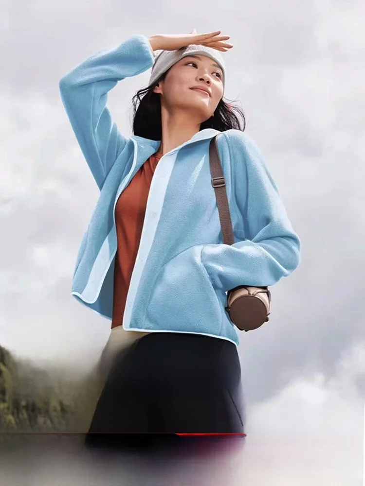 

Женская повседневная куртка Banana Le, легкая ветрозащитная спортивная куртка для активного отдыха, из полиэфирного волокна, с воротником-стойкой, стандартной длины