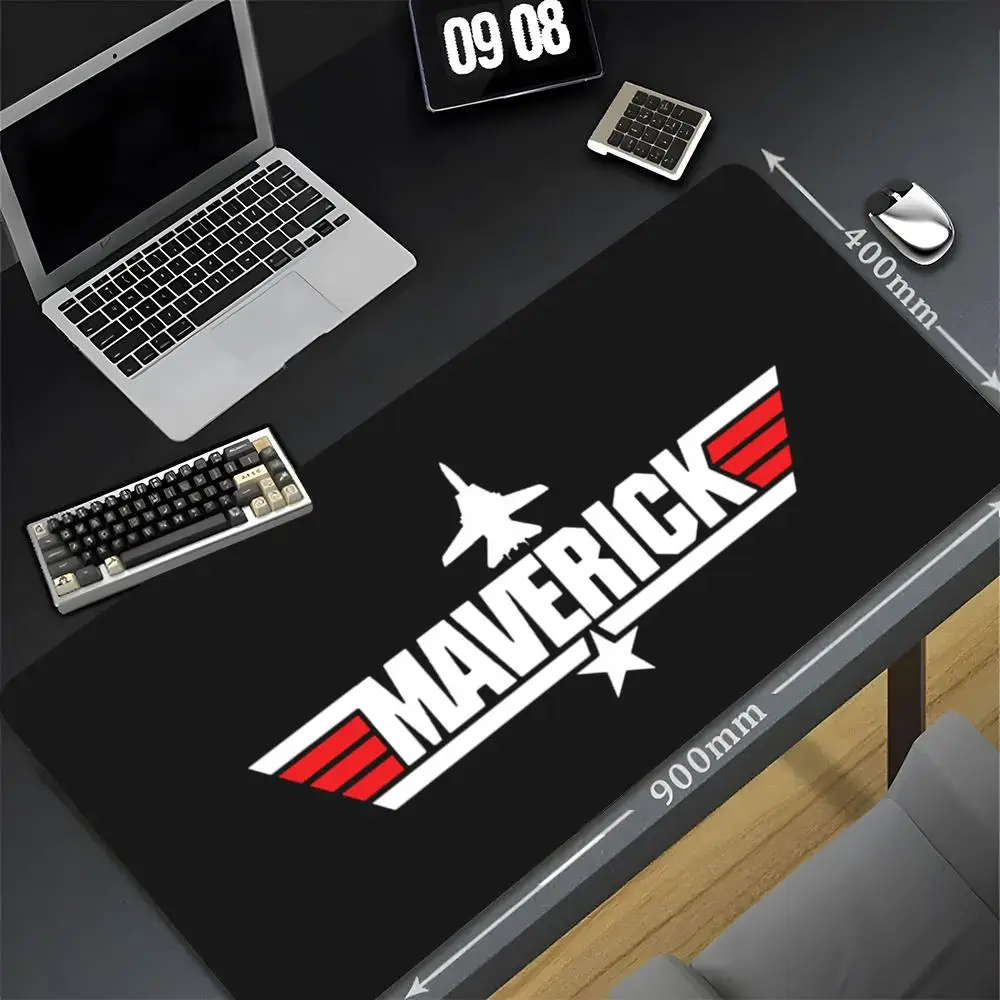 Top Gun Maverick Mouse Pad debauchery 90x40 cm Kawaii Desk Mat Xxl Pc Gamer Gaming Computer Offices Mousepad Keyboard