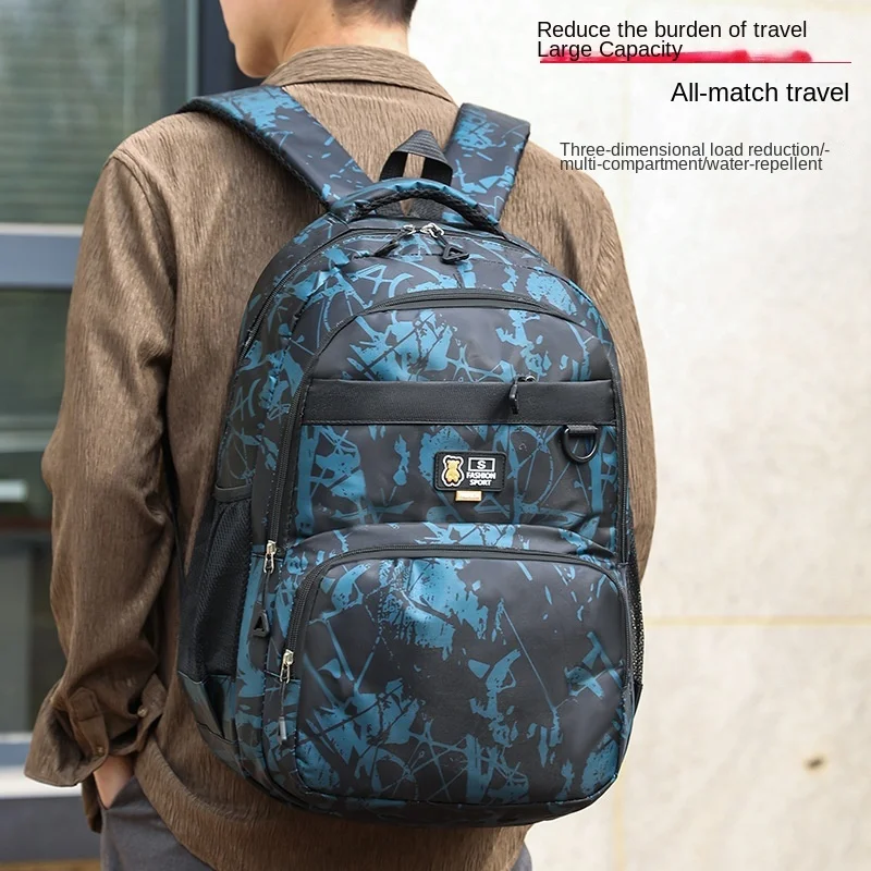 

Лидер продаж, хорошее качество, дорожный рюкзак, деловая сумка для ноутбука, мужской новый студенческий рюкзак, повседневный модный рюкзак большой вместимости