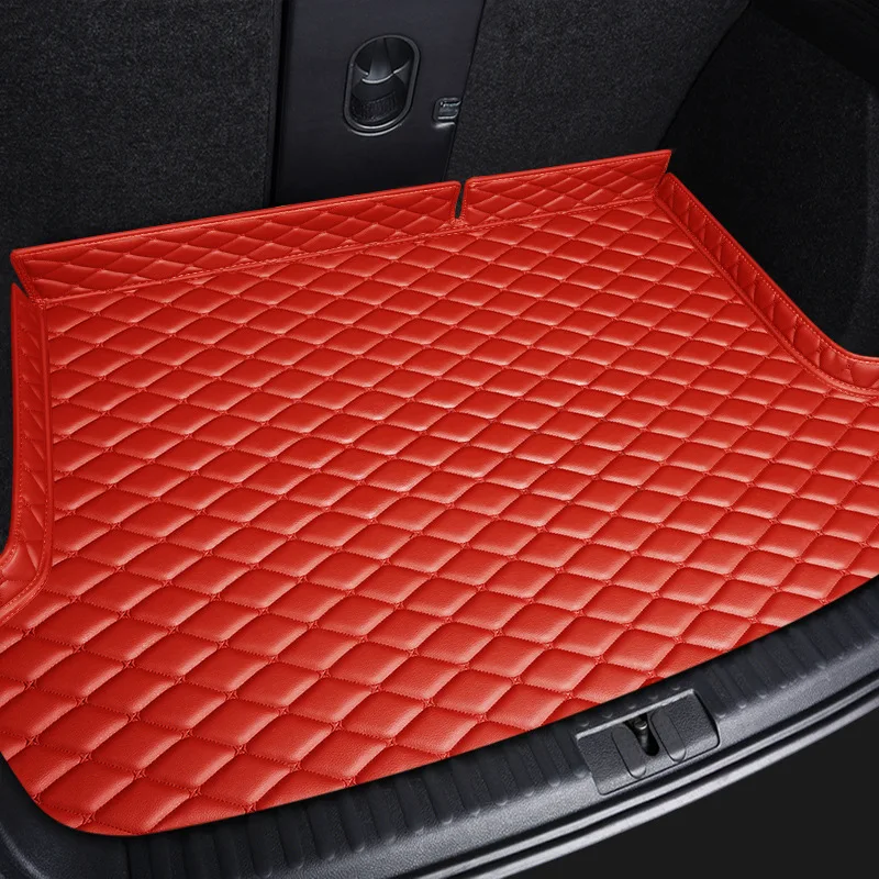 Artificial Leather Customized Car Trunk Mat for Bmw F12 6 Series F06 E63 G32 GT Car Accessories Interior Details Carpet