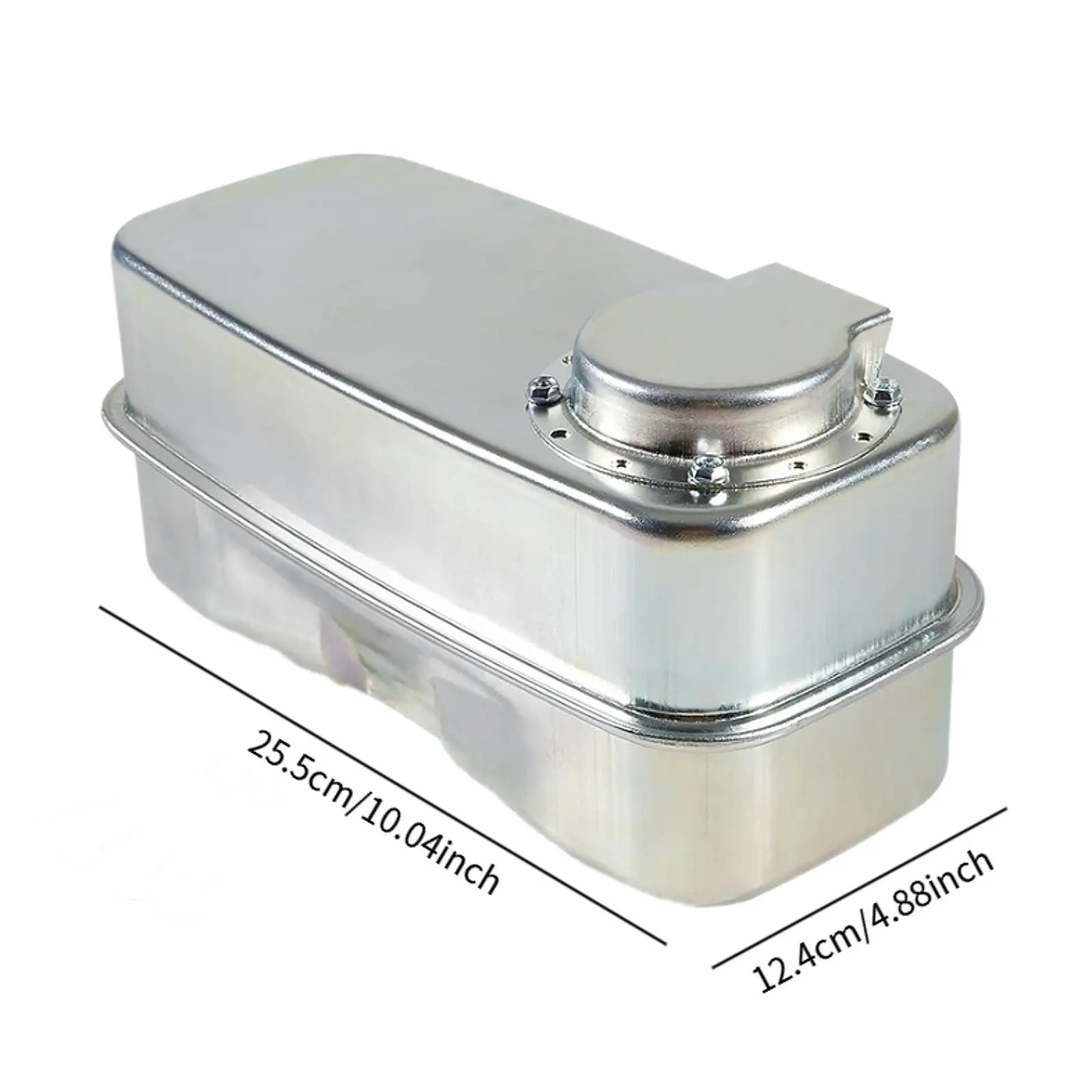 Twin Inlet Exhaust Muffler Easy Installation Professional Replace for Engine