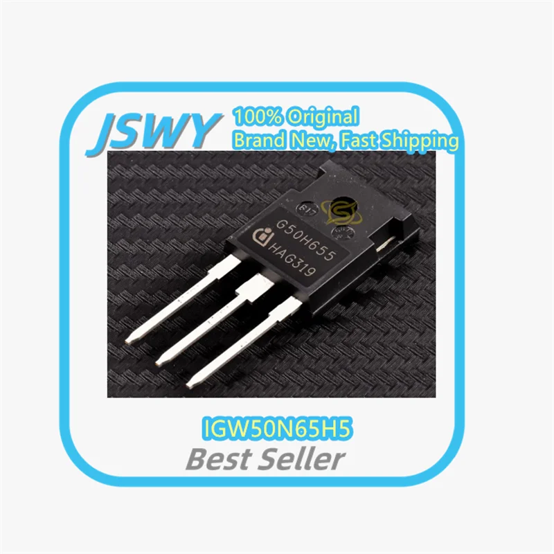 

(5/50 pieces) IGW50N65H5 G50EH5 TO-247 MOSFET, Brand New Original Product