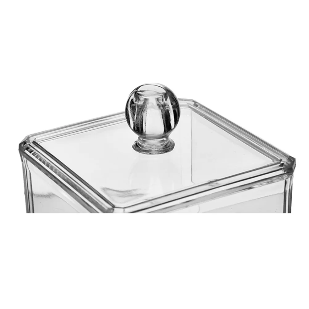 1Pcs Acrylic Clear Double-Deck Food Storage Box Ideal for Refrigerator Crisper Pantry Cabinet Tea Bag Organizer Kitchen Sorting