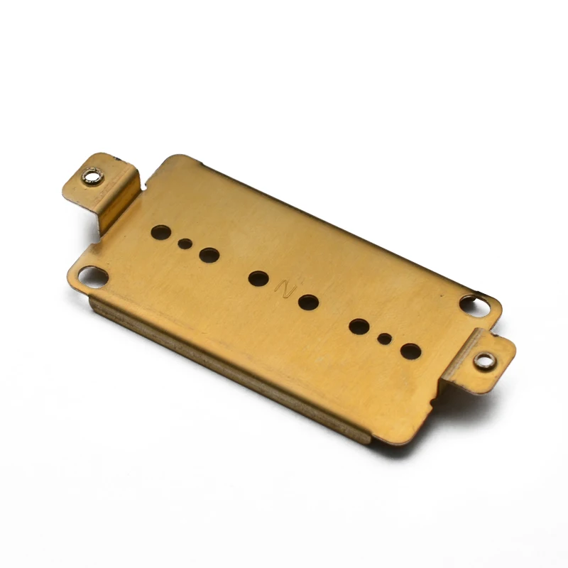 2/10Pcs P90 Style 6 String Pickup Baseplate Brass N-50/B-52 Middle Line Electric Guitar Pickup Baseplate Pickup Parts