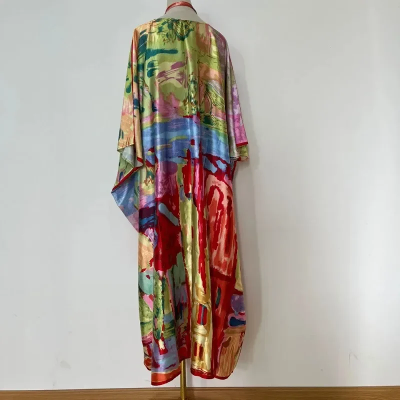 One Piece Polyester African Coat For Women Dashiki New Style Dress African Clothes Fashion Africaine Femme Africa Clothing