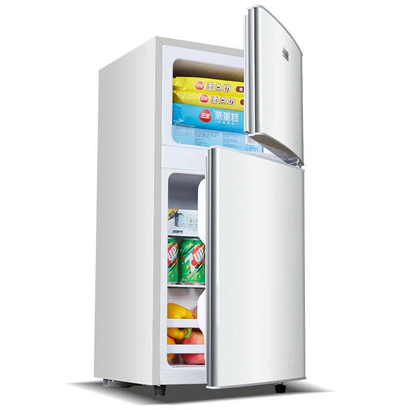 58L-172L Portable Mini Home Appliance Smart Refrigerator Top Freezer Double Door New Condition for Home or Hotel Use