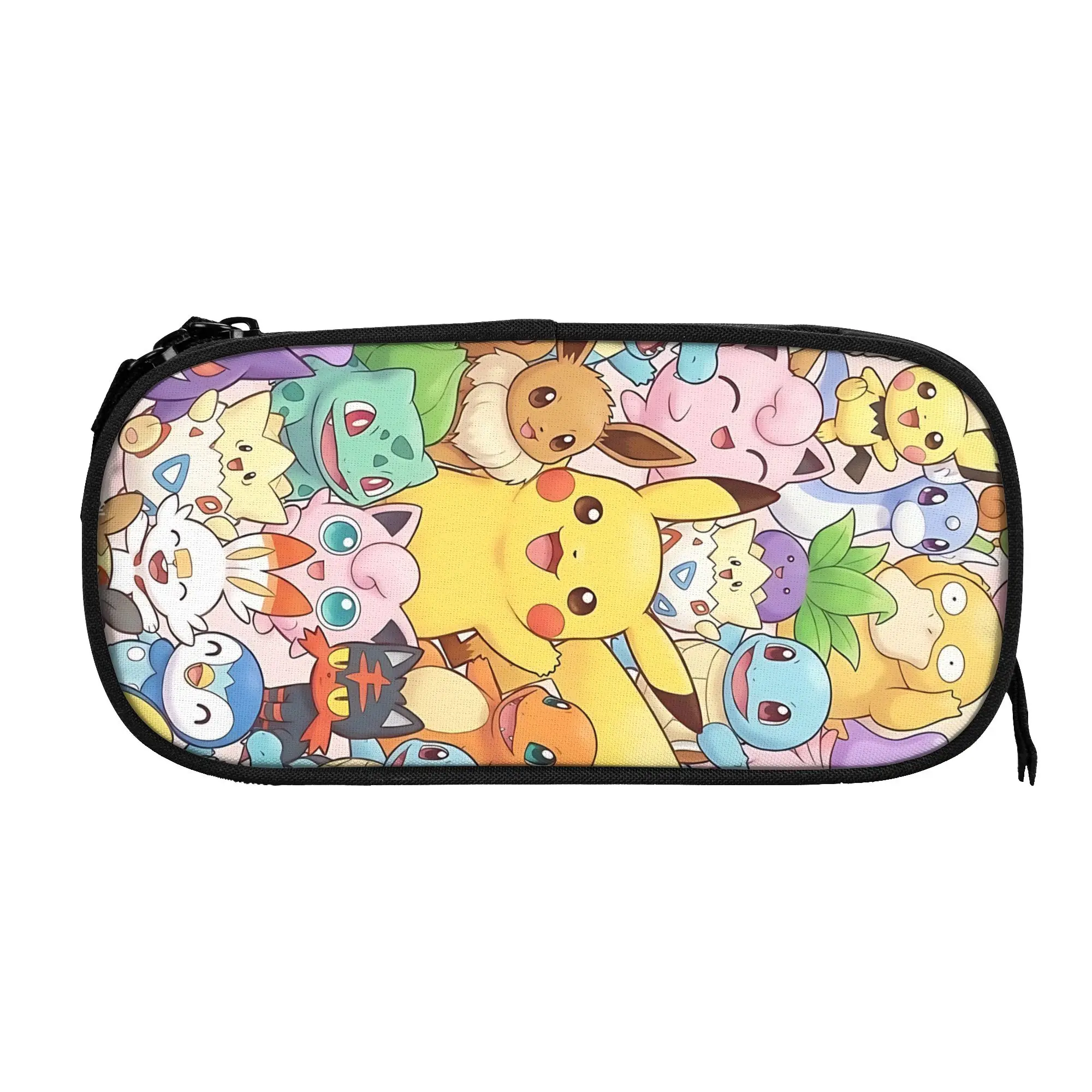 Custom Pokemon Large Capacity Bags for Child  Handheld Study Bag for Boys Gilrs Kids