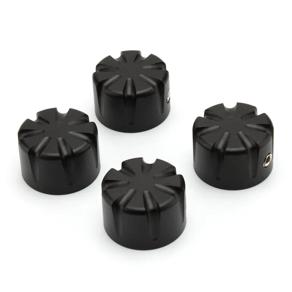 4Pcs Spark Plug Machined Head Bolts Caps Screws Nut Cover For Triumph Bonneville T120 Black Thruxton R Street Twin Cup Scrambler