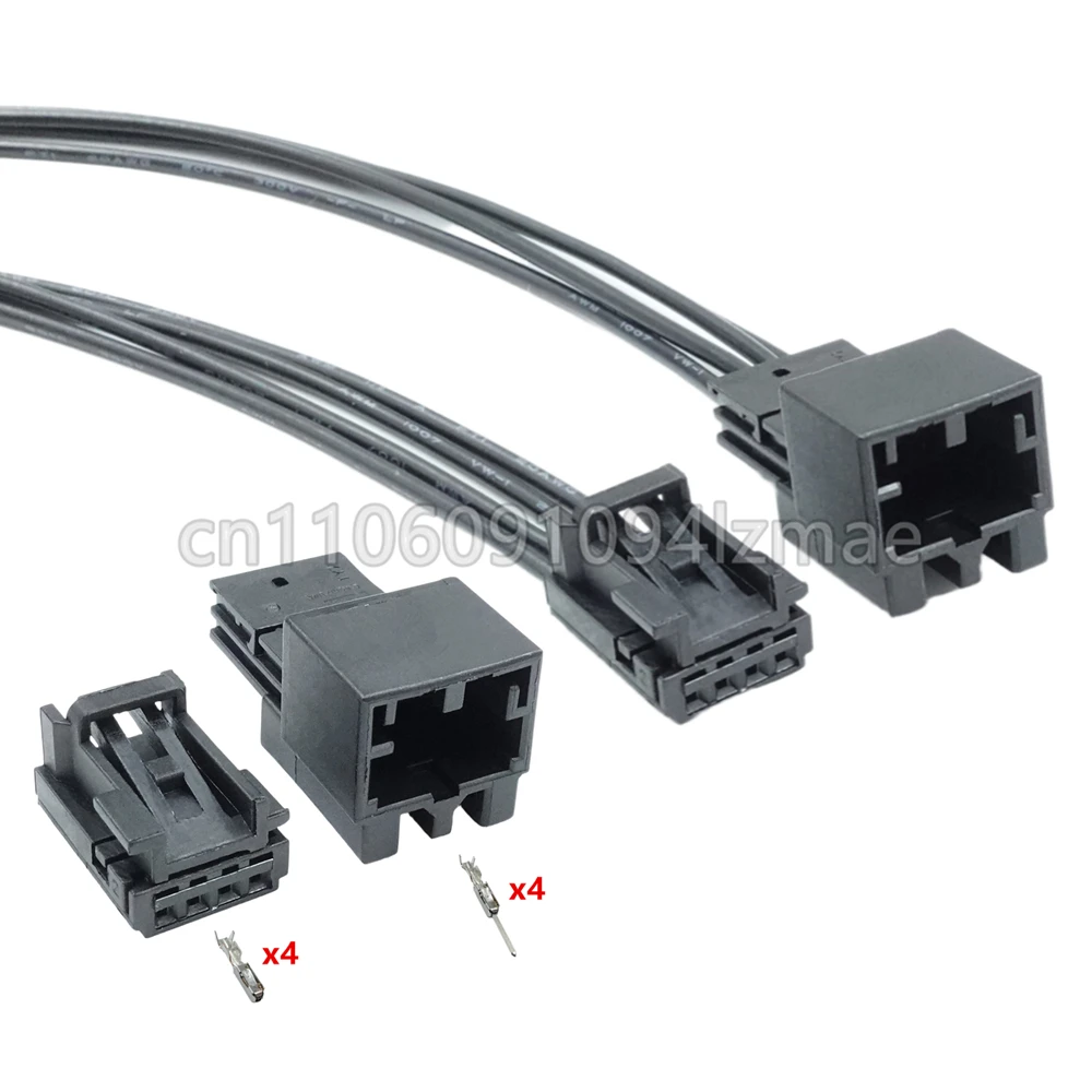 4 Pin Car Rearview Mirror Adjusting Door Background Light Plug Connector 8K0 973 754 A 8K0 972 994 A 8K0973754A 8K0972994A