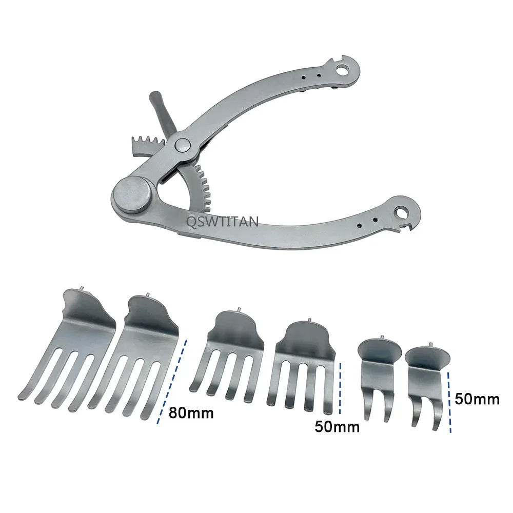 Lumbar Distractor 1set Multipurpose Retractor Stainless Steel Bone Retractor Orthopedic Surgical Instruments