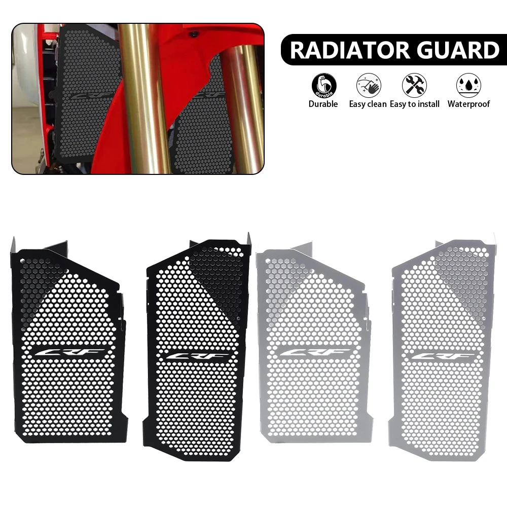 

FOR HONDA CRF450L CRF450X CRF450RL 2019-2024 CRF 450 X/L/RL Accessories 2023 Radiator Guard Grille Protection Cover Motorcycle